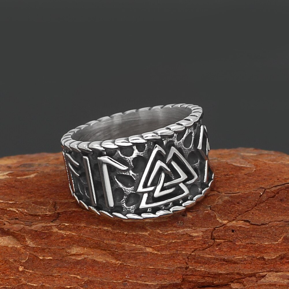 Odin Symbol Amulet Ring