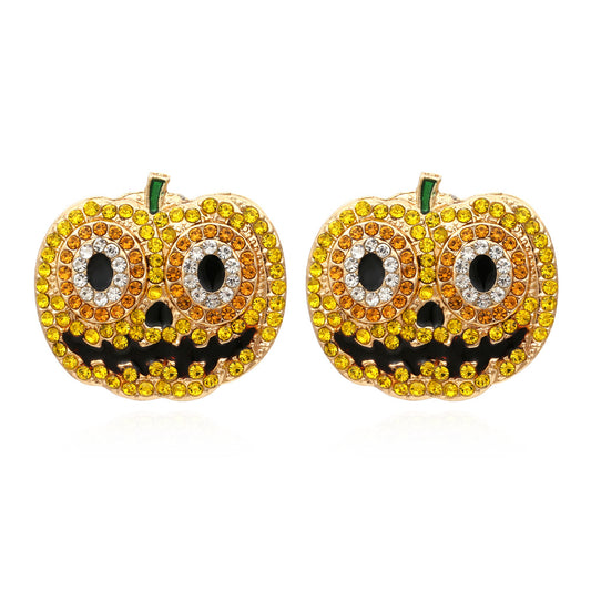 Halloween Pumpkin Earring