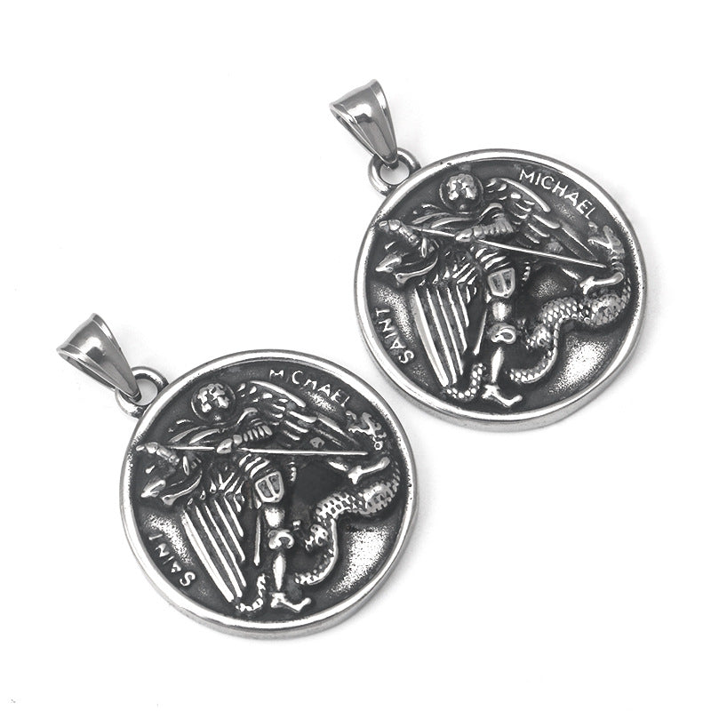 Dark Angel Knight Necklace