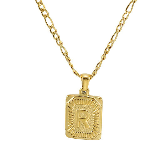 Figaro Letter Necklace