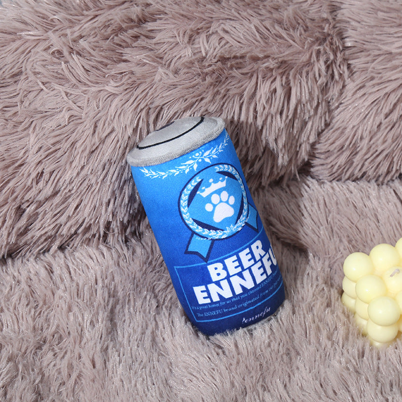 Plush Canned Pet Toy