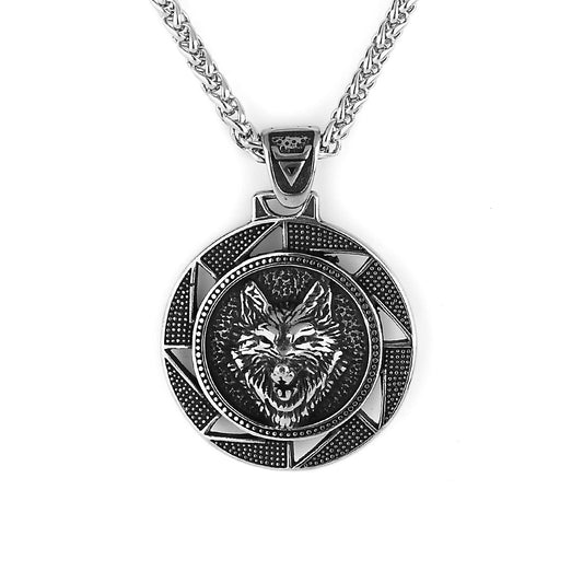 Wolf Head Necklace