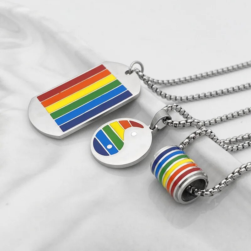 LGBP Art necklace