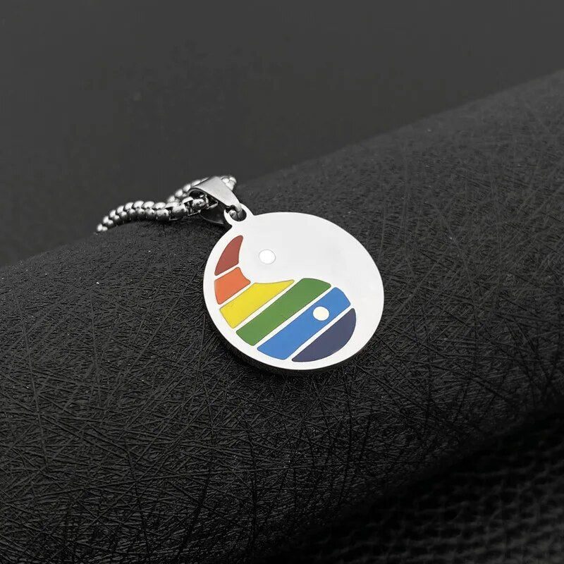 LGBP Art necklace