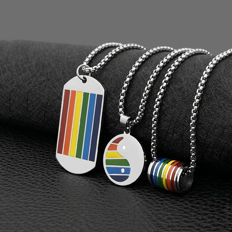 LGBP Art necklace