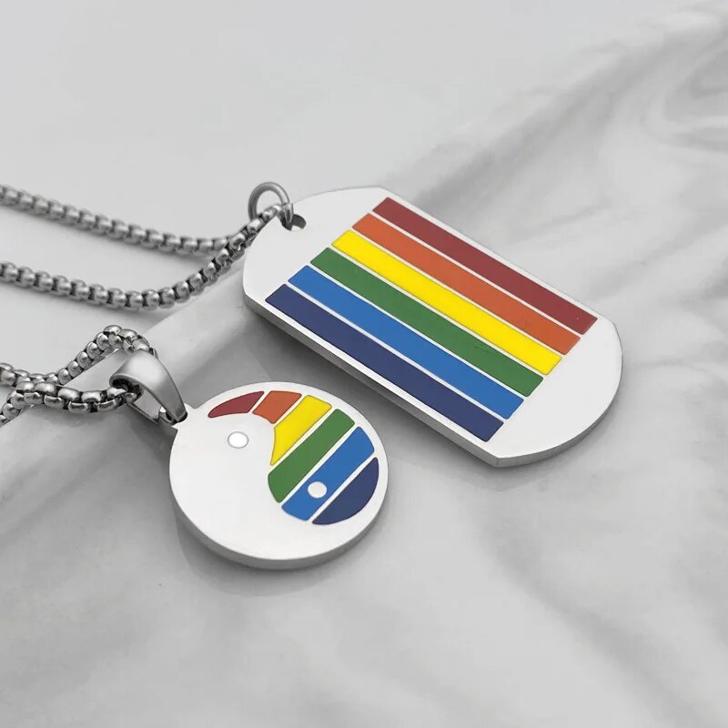LGBP Art necklace