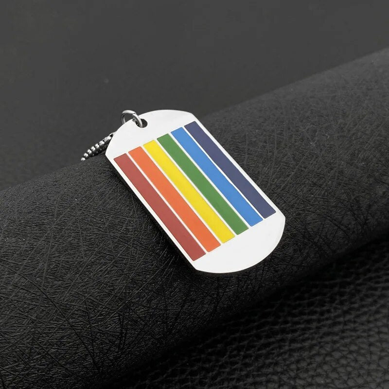 LGBP Art necklace