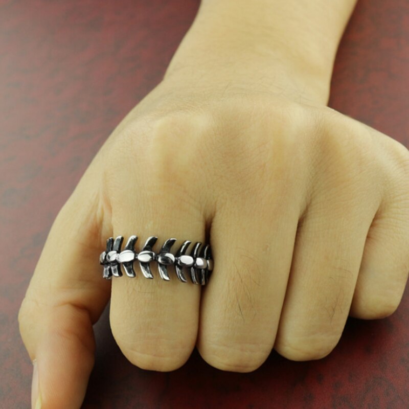 Skeleton Spine  Ring