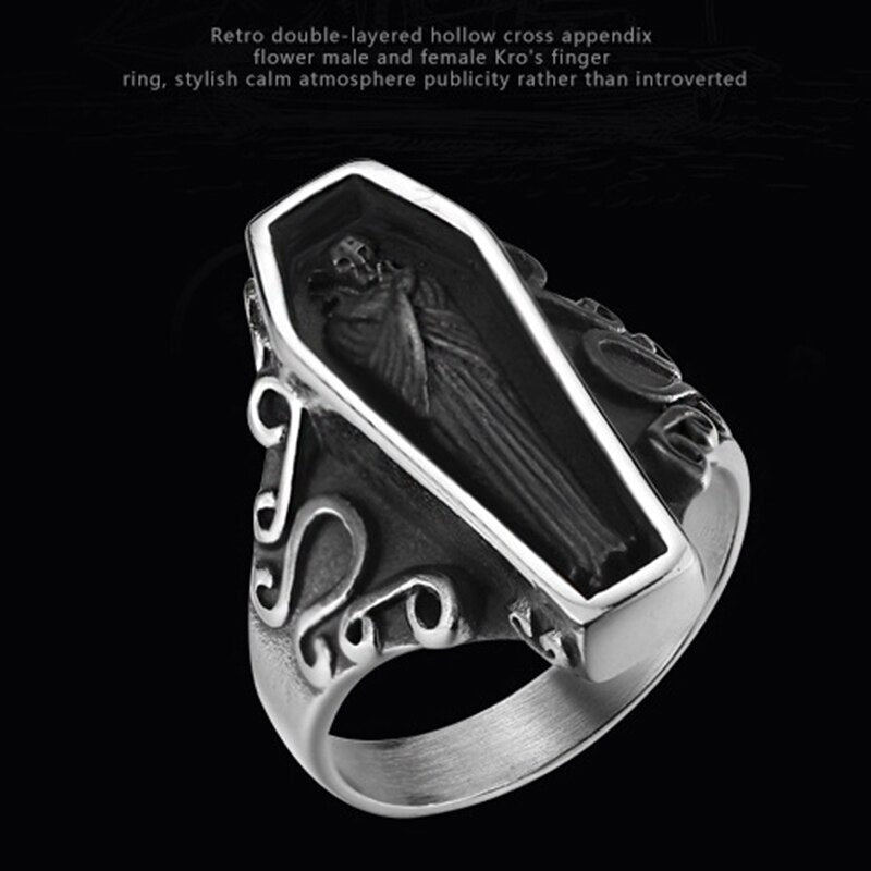 Anelli stereoscopici della bara della mummia 