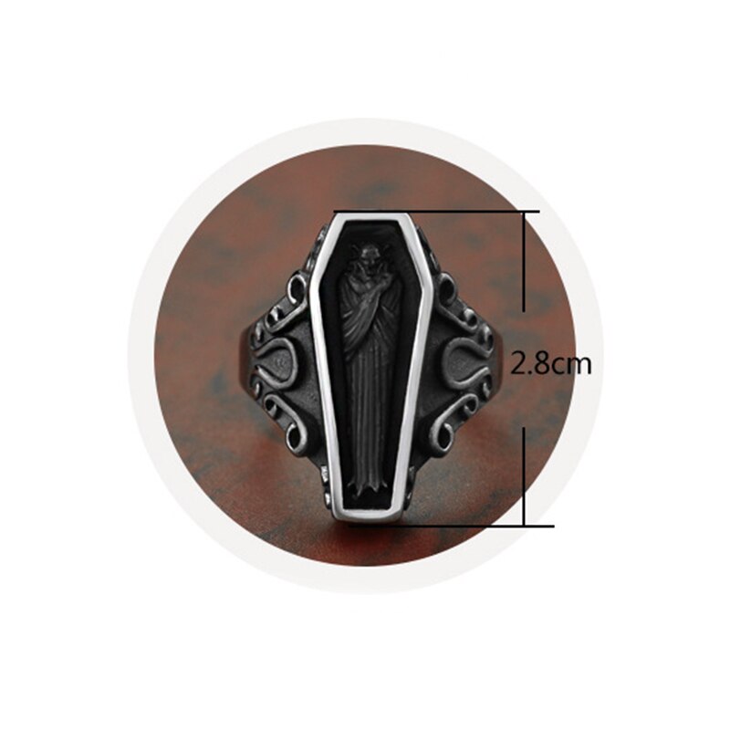 Anelli stereoscopici della bara della mummia 