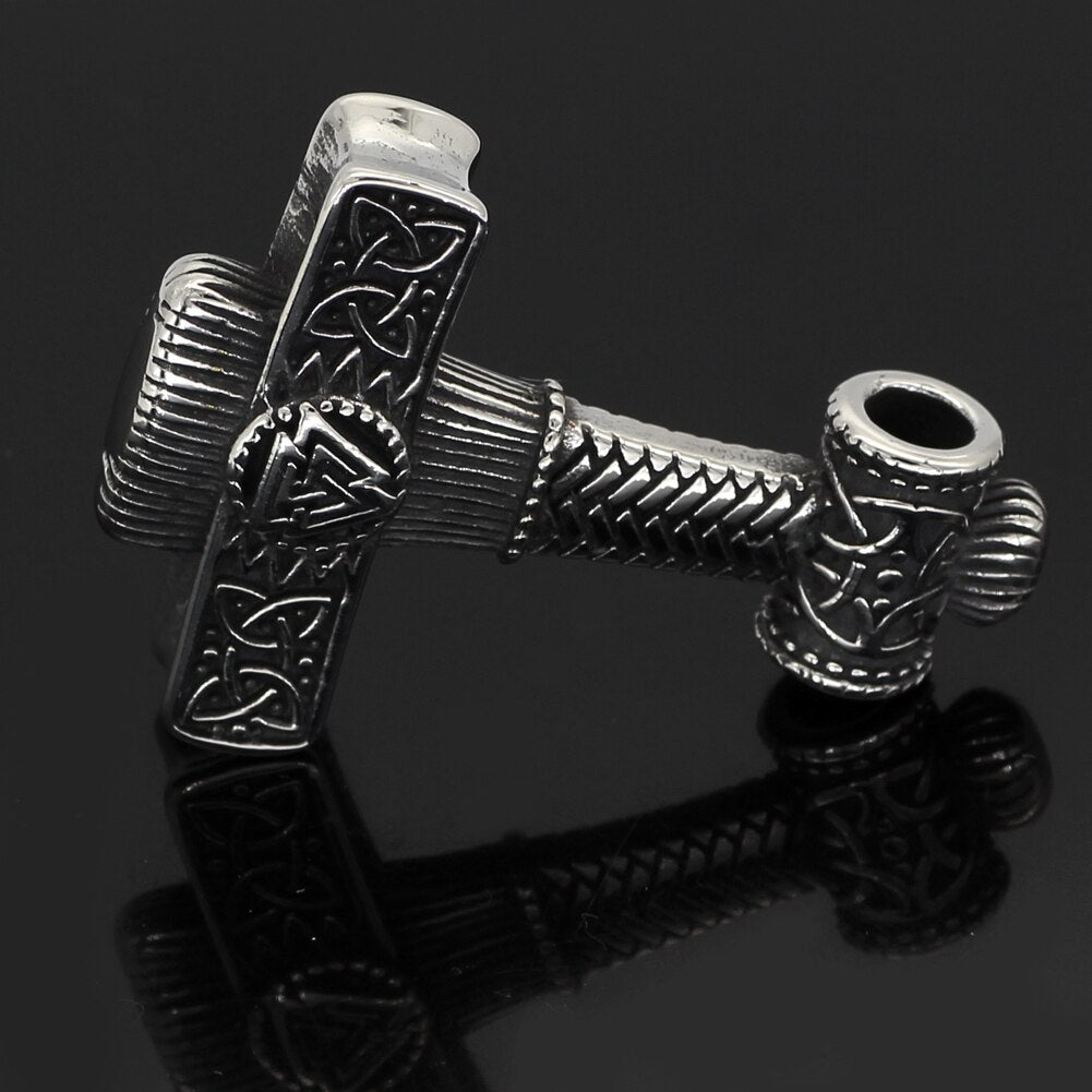 Collar vikingo Mjolnir Valknut