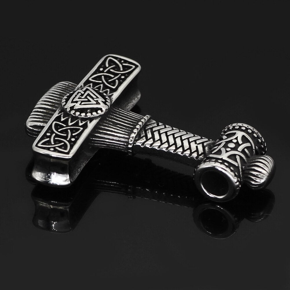 Collar vikingo Mjolnir Valknut
