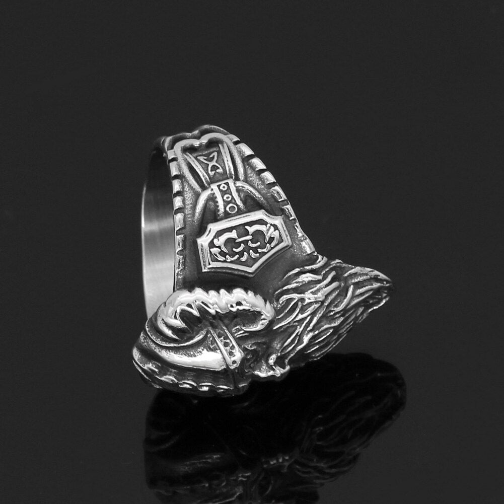 Thor Hammer Mjolnir Ring