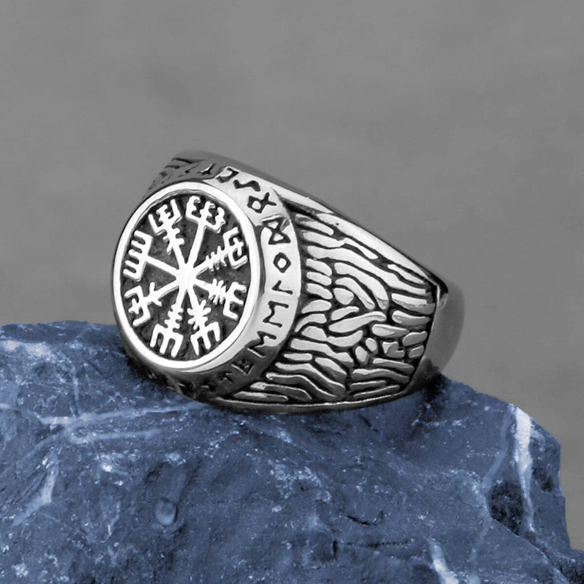 Vikings Yolu Vegvisir Yüzüğü