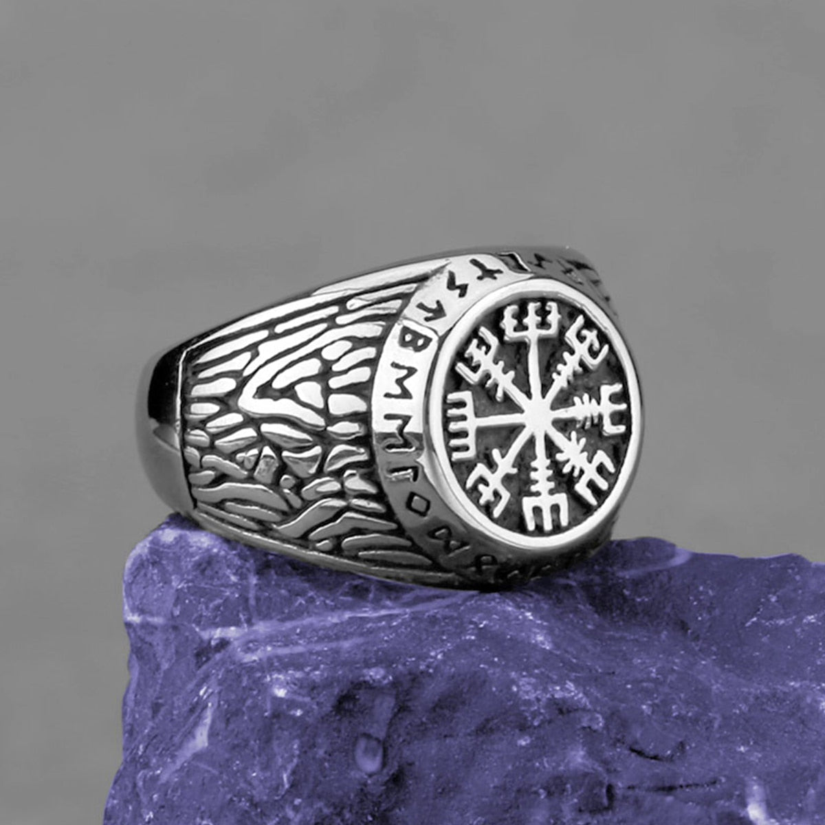 Vikings Yolu Vegvisir Yüzüğü