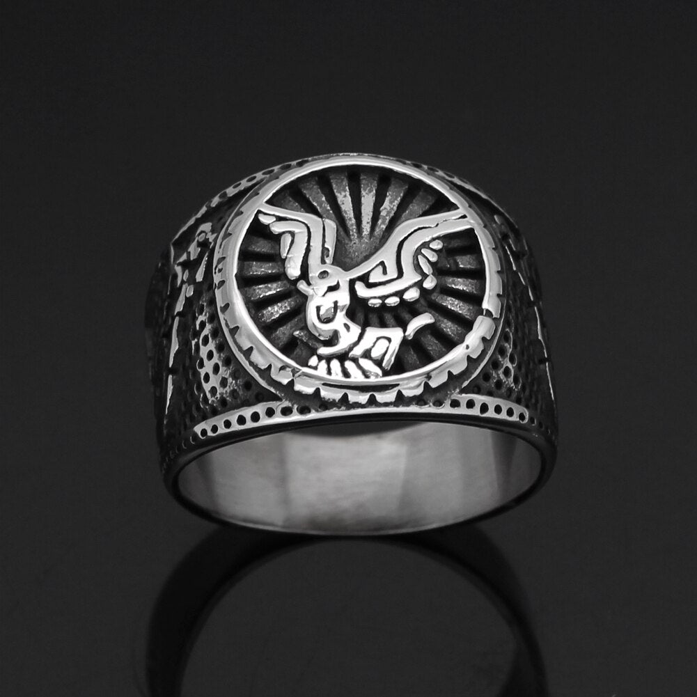 Simbolo di Odino Anello di lana di corvo