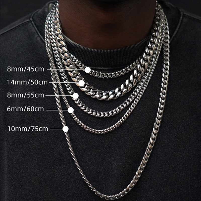 Hip -hop Cuban Necklace