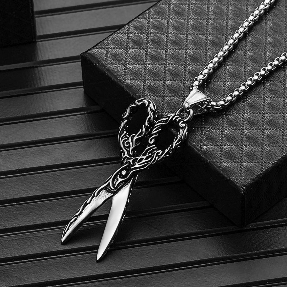 Scissors Vintage Necklace