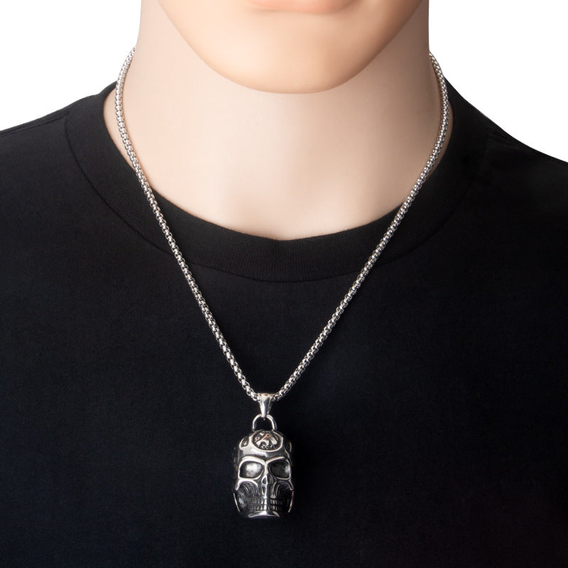 Skull Head  Necklace