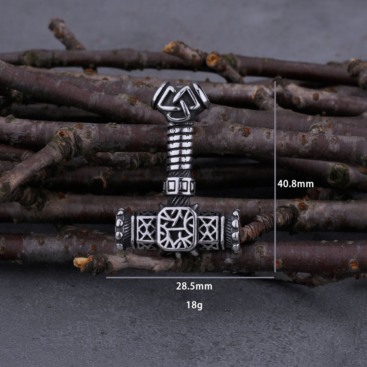 Dragon Thors Hammer-Halskette