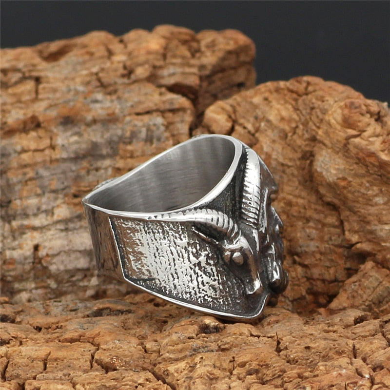 Odin Schafkopf Runenring