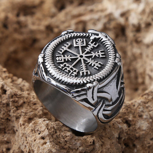 Anillo Brújula Vegvisir