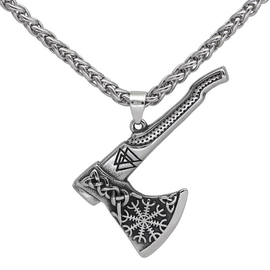 collier hache viking